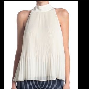 1.  State pleated tunic top